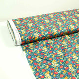 Cotton Liberty ® striped metal Florence Mustard per meter