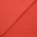 Crêpe de chine polyester orange brûlé