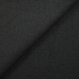 Laine foulée double face noir