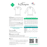 Patron de couture Polo Le Champion