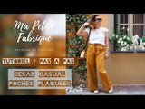 Pants and shorts sewing pattern