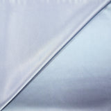 Satin de polyester bleu glacier