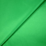 Crêpe satin polyester vert brillant