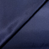 Sartin poliéster liso azul azul marino