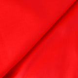 Satin de coton rouge