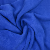 Royal blue polar fabric