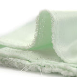 Crêpe satin polyester vert d'eau
