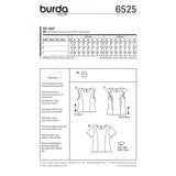 Burda boss n ° 6525: simple top
