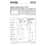 Burda Boss N ° 6516: Combinación