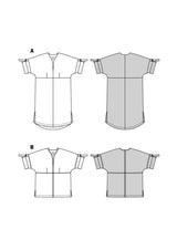 Patron Burda n°5934 : Robe & Blouse