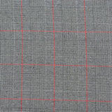 Prince de galles et pied de puce ligne rouge
