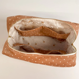 Patrón de costura de viaje - bolsa y bolso para el baño