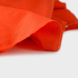 100% Lin orange
