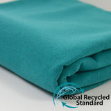 Sweat minkee recyclé vert turquoise