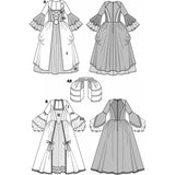 Patron n ° 2447: Rococo dress costume