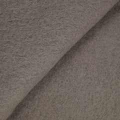 100% Laine cardée taupe