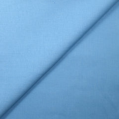 100% Lin léger bleu ciel