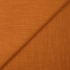 100% Lin orange brûlé