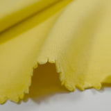 Drap de laine sergé jaune minosa