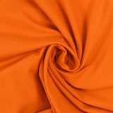 Orange organic cotton jersey