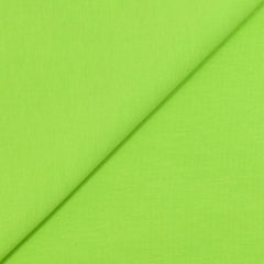 Jersey french terry coton Bio vert pomme