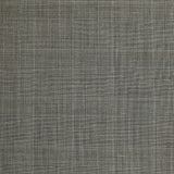 Suit fabric 100% Prince of Wales wool brown, blue ecru background