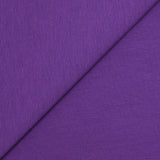 Jersey french terry coton Bio violet