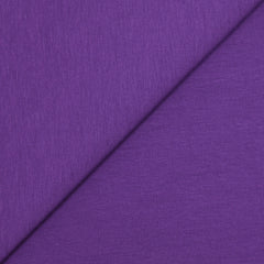 Jersey french terry coton Bio violet