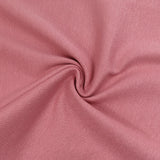 Old pink tubular ribbed cuffs per meter