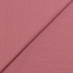 Jersey coton Bio bois de rose