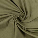 Olive green organic cotton jersey