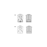 Burda boss n ° 5714: vest