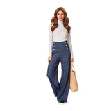 Patrón N ° 6573 Burda: pantalones