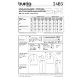 Pattern n°: 2466 Santa Claus and Pierrot Costume