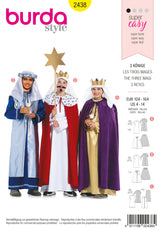 Patron n°2438 : Déguisement Les Rois Mages