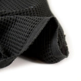 Algodón 100% Honeycomb negro