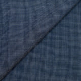 Micron tejido traje mezcla lana fondo azul