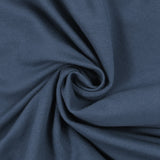 Jersey french terry coton Bio bleu jeans