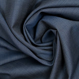Micron tejido traje mezcla lana fondo azul