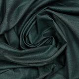 Piqué de coton bicolore vert et noir