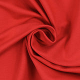 Jersey french terry coton Bio rouge