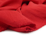 Toile fine Aviva polyester rouge
