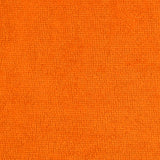 Orange bamboo sponge fabric sold per meter