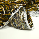 Marte impreso Viscose Twill Khaki