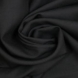 Super 130’s tailoring fabric in black virgin wool