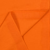 Orange organic cotton jersey