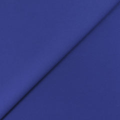 Crêpe de polyester lourd Madeleine bleu roi