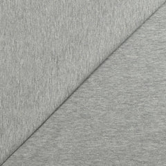 Jersey coton Bio gris chiné