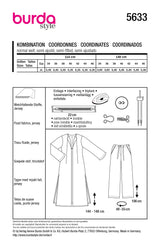 Burda pattern n°5633: Jacket and pants
