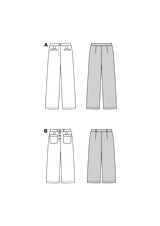 Patron Burda n°5735 : Pantalon